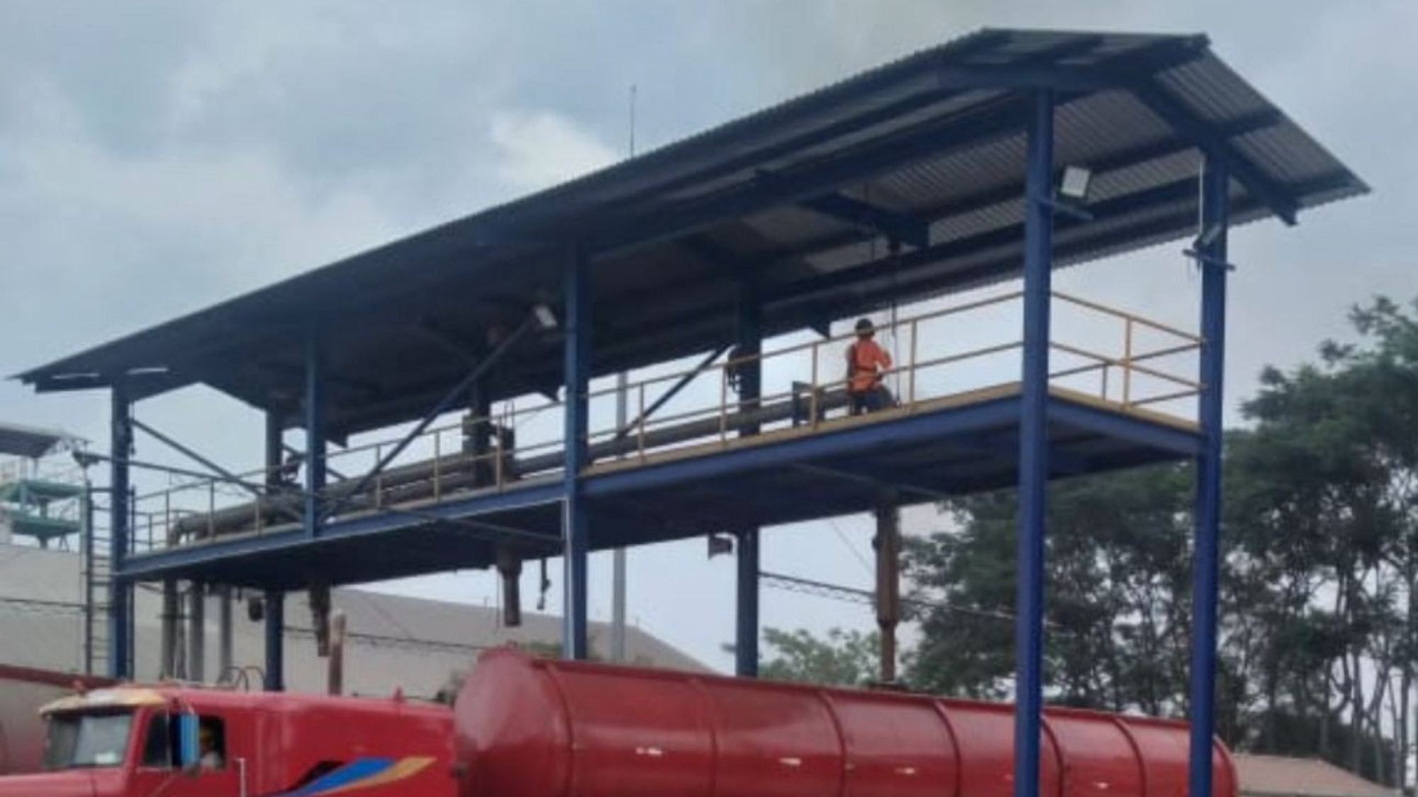 Estructura metálica industrial fabricada y montada por COMEDWIN